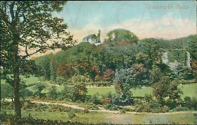 Okehampton Castle 1904 Grimsby Postmark Valentine Series • £4.60