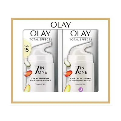 OLAY Total Effects Anti-Ageing 7 In 1 Day & Night Gift Set • £17.90