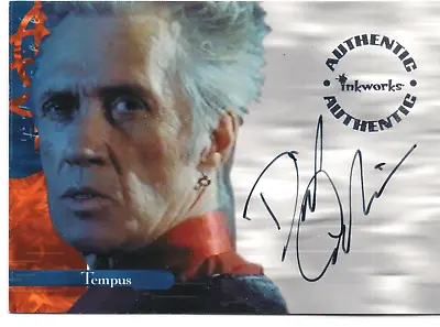 Inkworks 2000 Charmed A7 David Carradine Tempus Kung-fu Kill Bill Autograph Card • £50