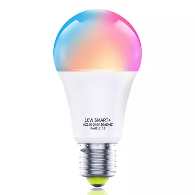 1/3 Pack WiFi Smart LED Light Bulb Multicolor Compatible W/Alexa And Google Home • $14.99