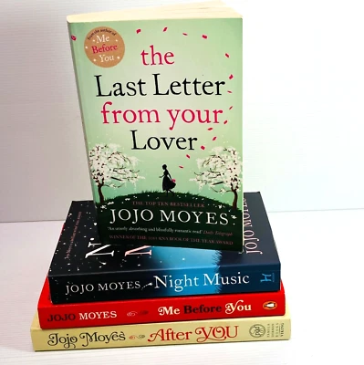 $32.99 • Buy Jojo Moyes X 4 Books Last Letter From Your Love Night Music Me Before You After
