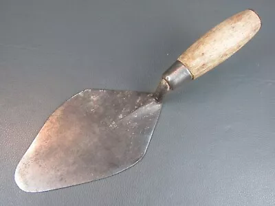 Vintage 6 1/2  Bricklayers Trowel Old Tool By WHS • £15