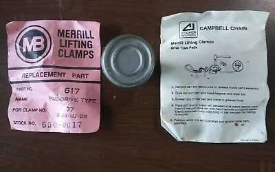 🇺🇸NEW!!! Plate Clamp MERRILL/CAMPBELL No.77 7 Ton  Pad . PARTS!!!🌐🚛 • $99.99