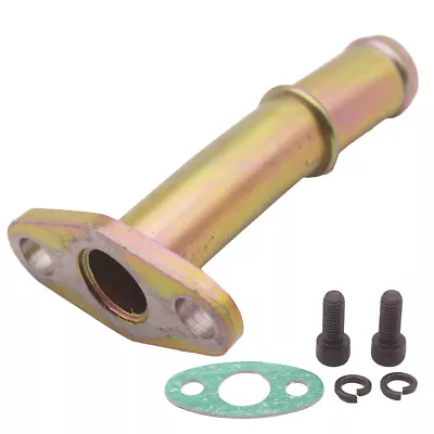 Turbo 38mm Oil Drain Flange Pipe For Barb Ball Bearing GT25R GT28R GT30R GT35 M8 • $23.99