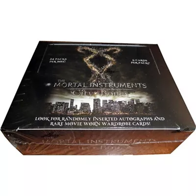 MORTAL INSTRUMENTS TRADING CARD BOX Lily Collins Lena Headey Autograph Wardrobe • $270