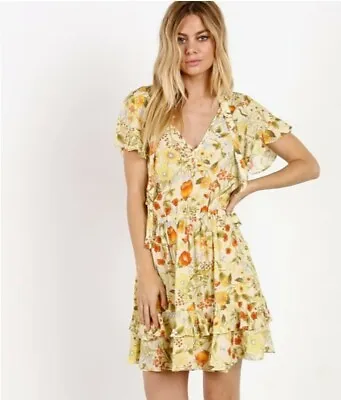 $135 • Buy Spell And The Gypsy Collective Sayulita Mini Dress Sz M Brand New Never Worn