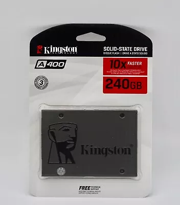 Kingston A400 SSD 240GB SATA III 2.5  Internal Solid State Drive Hard Drive NEW • $27.90