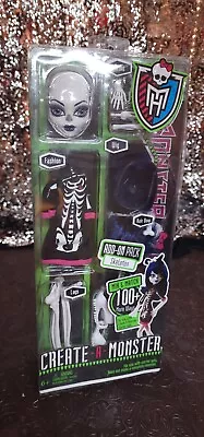 Create A Monster Skeleton Add On Pack 100+ Ways For Monster High Doll - NIB 2011 • $54.99