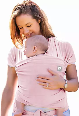 Baby Sling Wrap With Large Front Pocket - Naturally Soft Baby Wrap Carrier - Cot • £28.49