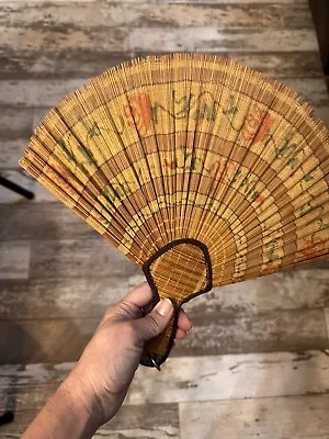 Vintage African Fan Beautiful Colors • $16