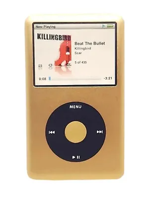 Apple IPod Classic 7th Generation Gold  (160 GB) Refurbished And New Battery !  • $189