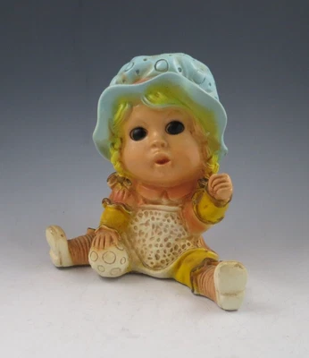 $5.99 • Buy Universal Statuary Chicago #612 V. Kendrick Blonde Girl With A Ball C1974