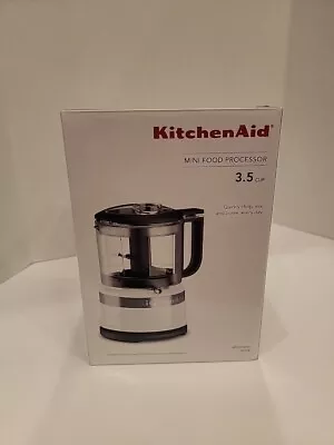 KitchenAid 3.5-Cup Mini Food Processor White. Kitchen Food Prep Chef Cooking  • $35