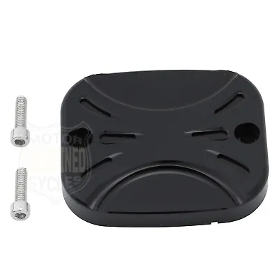 CNC Front Brake Master Cylinder Cover For Harley Softail Electra Glide Sportster • $11.97