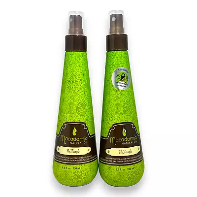 2x Macadamia Natural Oil No Tangle A Pre-Styler Spray For All Hair Types 8.5oz  • $12.95