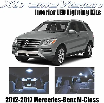 Xtremevision Interior LED For Mercedes-Benz ML-Class 2012-2017 (11 Pieces)... • $11.99