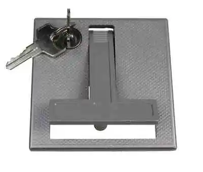 Henderson Garage Door Handle Merlin Anti Vandal Flush Lock C/W 2 Keys • £22.20