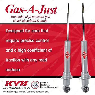 $370.95 • Buy 2x Rear KYB Gas-A-Just Shock Absorbers For Mazda MX-5 NC LFDE 2.0 I4 RWD 05-12