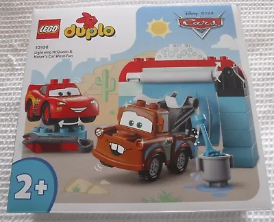 LEGO DUPLO Lightning McQueen Mater's Car Wash Fun 10996 New Sealed Disney Pixar • $65