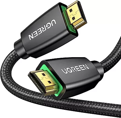 UGREEN 4K HDMI Cable 0.5M HDMI 2.0 Braided Cord 18Gbps High Speed-NEW-AU • $13.49