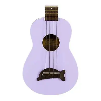 Kala Makala MKS Dolphin Bridge Soprano Ukulele Purple W/ Gig Bag • $59