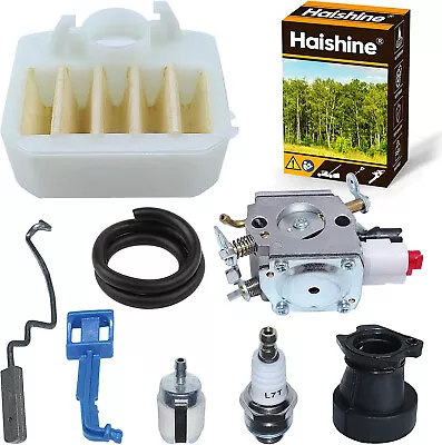 £21.99 • Buy Carburetor Air Fuel Filter Line Intake Manifold Fit For Husqvarna 340 345 346XP