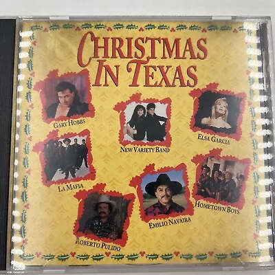 Various – Christmas In Texas CD (1992) Tejano Emilio Navaira La Mafia Etc.. VG+ • $12.95