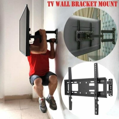 £25.19 • Buy TV Wall Bracket Mount Tilt Swivel For Samsung Sony LG 32 40 43 50 55 60 70inch