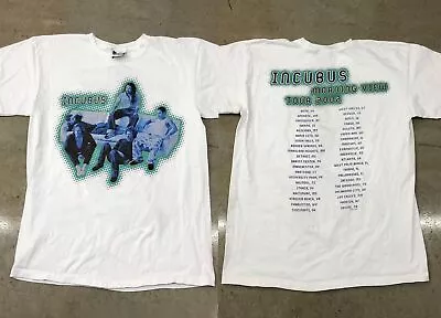 Vintage Incubus Graphic Rock Band Morning View Tour 2002 T-Shirt • $12.99