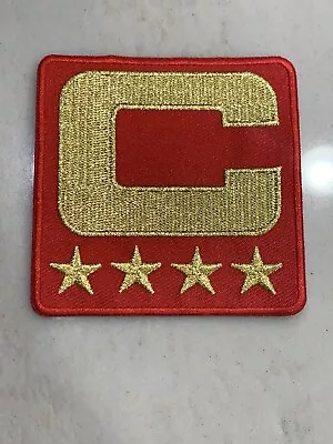 $12.88 • Buy San Francisco 49ers George Kittle TE 4-⭐⭐⭐⭐Star Iron-on Red CAPTAIN GOLD C-PATCH