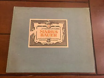 BOOK MODERN MASTERS OF ETCHING BY Marius Bauer ART BOOK Vintage • $9.99