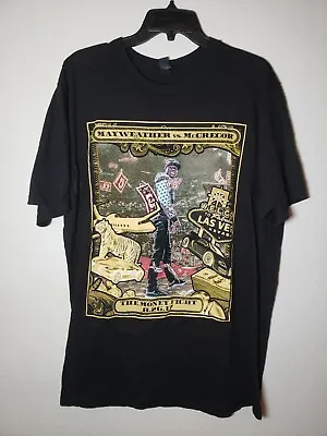 Mayweather Vs. McGregor The Money Fight 2017 T-shirt Floyd Mayweather Size Large • $18.99