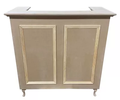 Unpainted MDF Reception Desk Salon/Retail Reception Desk-other Sizes Available • £395