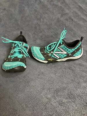 New Balance Minimus Womens Size 9.5 B Barefoot Trail Shoes VIBRAM Turquoise Teal • $49.41
