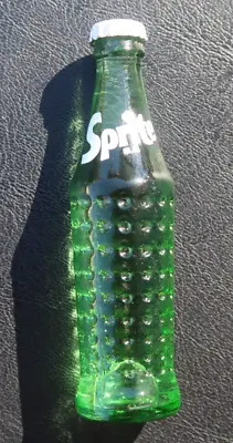 Vintage Miniature Sprite Glass Bottle 3  Full And Capped Advertising Promo • $17.39