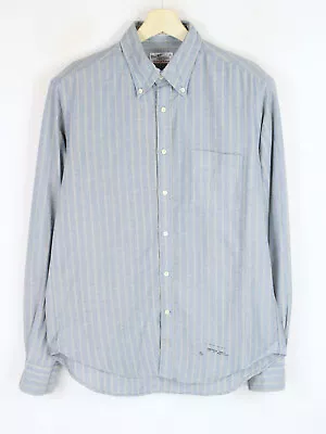 £29.99 • Buy GANT Rugger Shirt Mens MEDIUM Pinstripe Button-Down Pocket Casual
