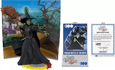 Mcfarlane Toys - Movie Maniacs 7  Posed - WB100 Wave 1 - The Wicked Witch Of The • $34.81