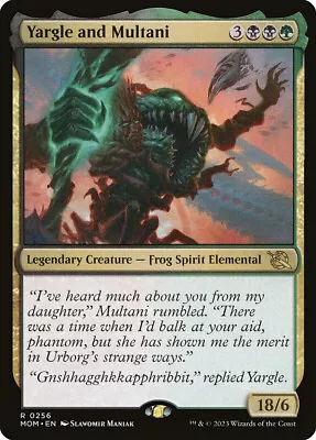 MTG Yargle And Multani  - March Of The Machine • $1.69