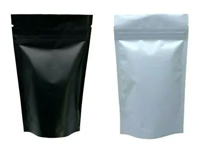 Mylar Standup Bags For Food Storage Bag Sizes Aluminum Foil Bags 7x10 Inch • $12.50