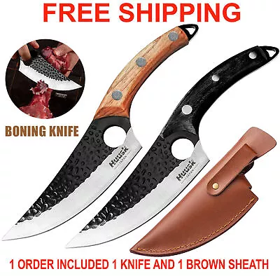 Viking Knife Chef Knife Japan Kitchen Meat Cleaver Butcher Boning Knife • $16.95