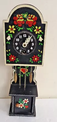 Vintage Dora Kuhn Miniature Wooden Cuckoo/grandfather Clock • $31.08