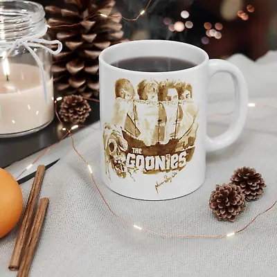 Goonies Movie Coffee Cup Tea Mug Glass Taza Cafe Christmas Gift Idea Santa Tree • $16.21