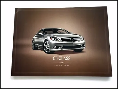 2008 Mercedes Benz CL-Class 52-page Car Brochure Catalog - CL550 CL600 CL63 AMG • $31.96