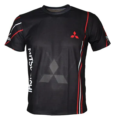 Mitsubishi Ralliart T-shirt Camiseta Maglietta Evo Sport Tuning Travel Outdoor 4 • $29.99