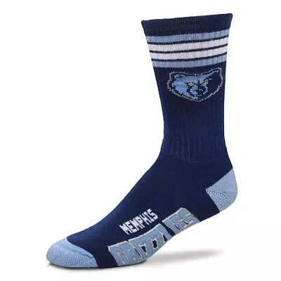 Memphis Grizzlies Logo Youth Size Crew Socks Authentic Nba Basketball Team New • $14.99