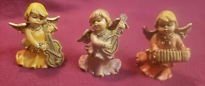 Vtg Trio Cherub Angel Musicians Italy • £17.34