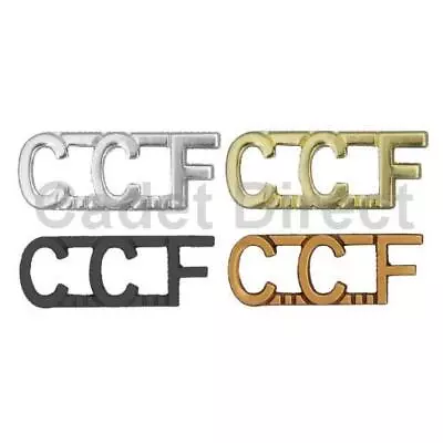 Metal CCF Shoulder Titles • £8.45