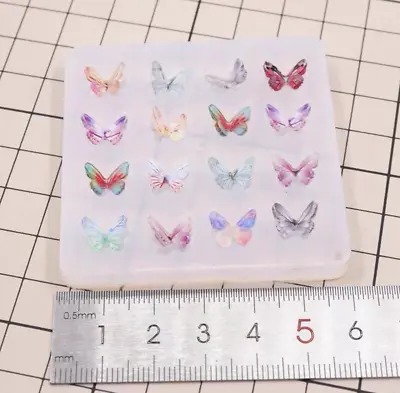 Mini Butterfly Silicone Icing Fondant Mould  Chocolate Cake Sugar Craft Topper • £2.99