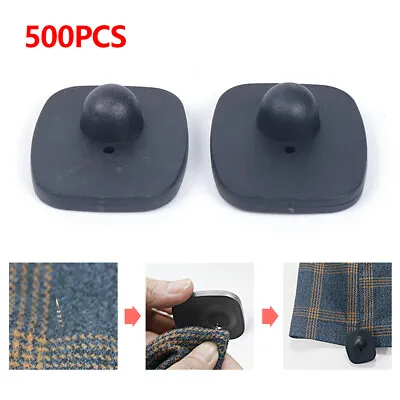 500 Checkpoint EAS Retail Security Hard Tags Mini 8.2MHZ Hard Anti Theft 43*50mm • $41.80