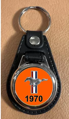 1970 Orange MUSTANG KEYCHAIN • $16.54